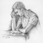 Search Ponder and Pray 8x10 Graphite
